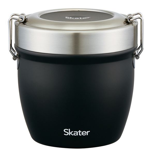 他サイト： SKATER スケーター 弁当箱 保温 抗菌 800ml 丼 真空ステンレス SKATER 保温弁当箱 ブラックの商品画像