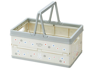 他サイト： SKATER スケーター 折りたたみ収納ボックス ミッフィーモノトーンの商品画像