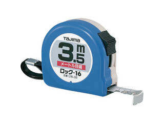 他サイト： TJM DESIGN/TJMデザイン Tajima ロック-16 3.5m メートル目盛 紙函 L16-35の商品画像