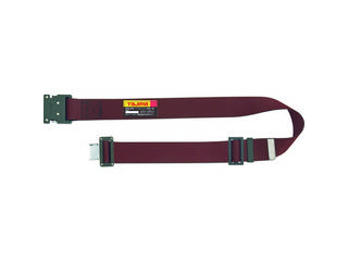 他サイト： TJM DESIGN TJMデザイン Tajima 胴ベルト アルミワンタッチ黒バックルドット柄 ドット赤 Mサイズ BWM12の商品画像