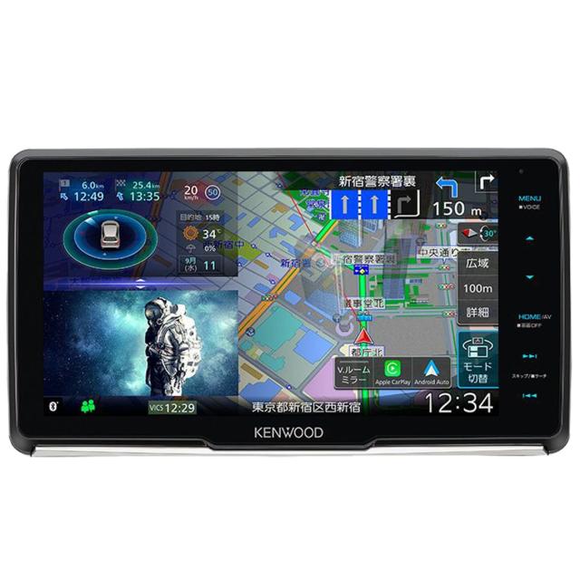 他サイト： KENWOOD ケンウッド MDV-M911HDF 9V型フローティングモデル Sai-Soku 彩速ナビ AVナビゲーションシの商品画像