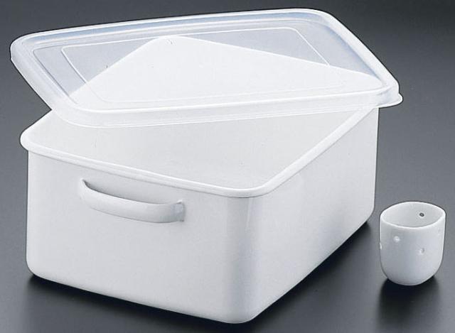 他サイト： Noda Horo 野田琺瑯 ホーローぬか漬け美人 TK−58 (冷蔵庫用ぬか床容器)の商品画像