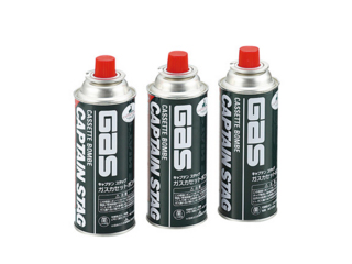 他サイト： キャプテンスタッグ CAPTAIN STAG M7621 ガスカセットボンベ3本パックの商品画像