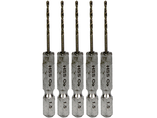 他サイト： SK11 六角軸Coステンドリル 普通 1.5mm 5pcsの商品画像