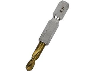 他サイト： SK11 六角軸Tin鉄ドリル 極短 4.5MMの商品画像