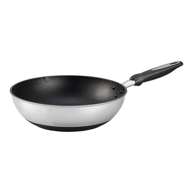 他サイト： hokua 北陸アルミニウム IHハイキャスト プレミアム いため鍋 30cmの商品画像