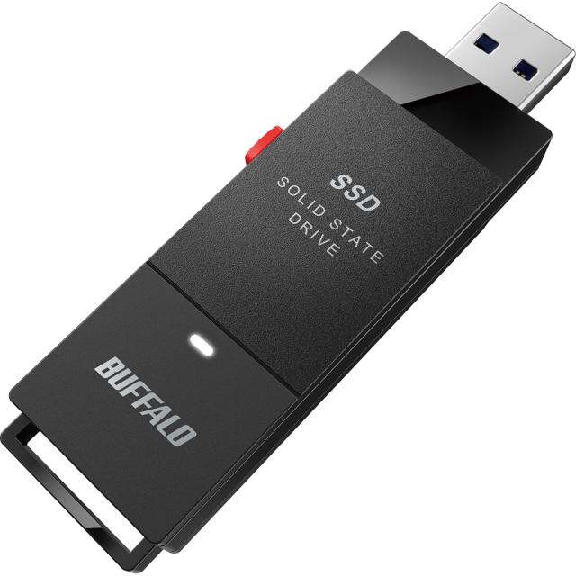他サイト： BUFFALO バッファロー USB3.2(Gen1) Type-A TV録画対応 スティック型 MiniStation SSDの商品画像