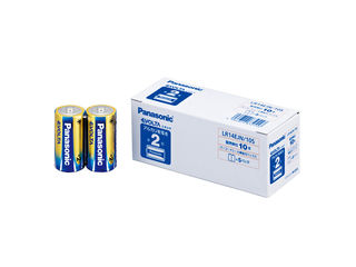 他サイト： Panasonic パナソニック アルカリ エボルタ 単2 10本入 LR14EJN/10Sの商品画像
