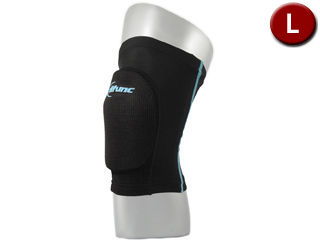 他サイト： D&M ディーエム トリコットニーパッド ブラック×ターコイズ Lブラック×ターコイズ D811-97の商品画像