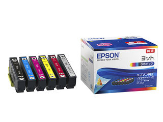 他サイト： EPSON エプソン 【純正】インクカートリッジ 6色パック YTH-6CL 【ヨット】の商品画像