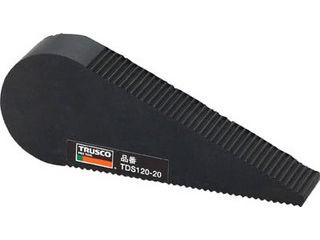 他サイト： TRUSCO/トラスコ中山 ドアストッパー 天然ゴムタイプ 全長120mm TDS120-20の商品画像