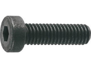 他サイト： TRUSCO/トラスコ中山 低頭六角穴付ボルト 黒染め半ネジ サイズM8X35 6本入 B081-0835の商品画像