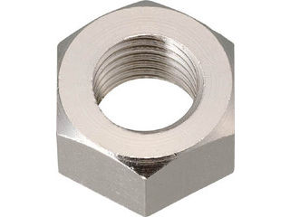 他サイト： TRUSCO/トラスコ中山 六角ナット1種 真鍮ニッケル M10×1.5 10個入 B93-0010の商品画像