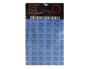 他サイト： ONE’SWAY ギターコードクロス CLOTH-OWGC LBL ライトブルー コード表付きクリーニングクロスの商品画像