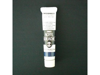 他サイト： ターナー色彩 アクリルガッシュ 20CC プルシアンブルーヒュー AG020054 20ml A色の商品画像