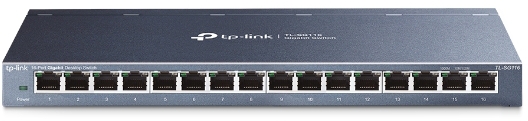 他サイト： TP-Link ティーピーリンク 16ポート ギガビット デスクトップ スイッチングハブ TL-SG116(UN)の商品画像