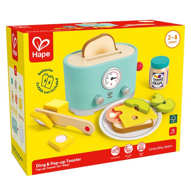 他サイト： KAWADA カワダ 飛び出すトースターセット E3215の商品画像