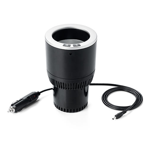 保温 保冷 ドリンクホルダー 車載 カップホルダー シガーソケット電源 ペットボトル アルミ缶 スチール缶 0 Car047bk の通販はau Pay マーケット サンワダイレクト