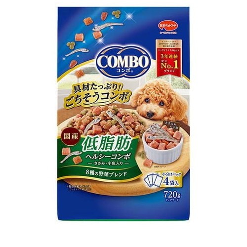 他サイト： コンボ ドッグ 低脂肪(720g) 犬 ドッグフード えさ ドライ ◆賞味期限 2025年11月の商品画像