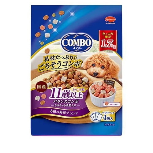 他サイト： コンボ ドッグ 11歳以上(1.7kg) 犬 ドッグフード えさ ドライ ◆賞味期限 2027年5月の商品画像