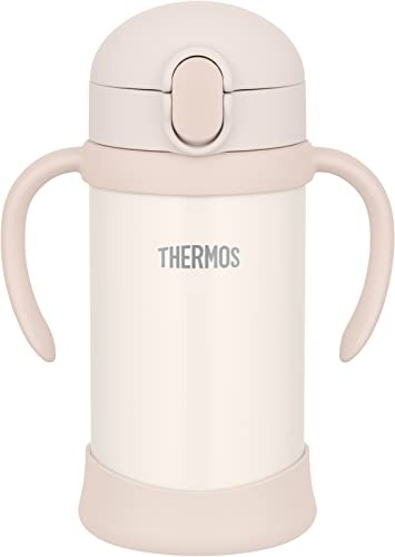 他サイト： サーモスTHERMOS まほうびんのベビーストローマグ FJL-350 ベージュ BE 350ml 水筒 子供 ステンレス製魔法の商品画像