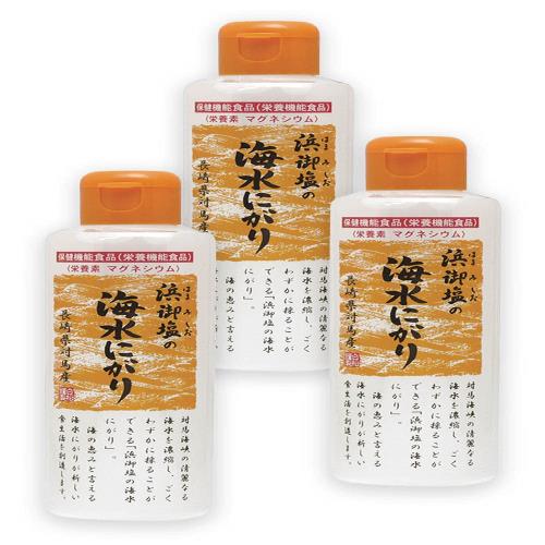 他サイト： 白松 浜御塩の海水にがり170ml×3個 JAN:4512039000228の商品画像
