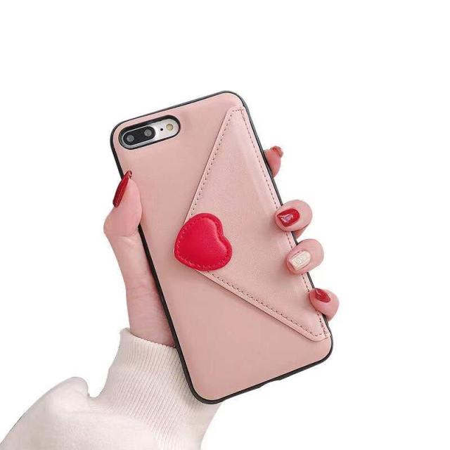 iPhone8/7 ケース iPhoneX ケース iPhoneXS Max ケース iPhoneXR 韓国 おしゃれ PU 封筒 かわいい  少女風の通販はau PAY マーケット - サーフトリップ