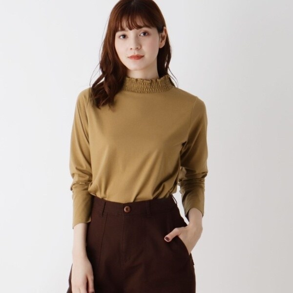 シューラルー M Ll ギャザーハイネックプルオーバーの通販はau Pay マーケット Brand Square By Oioi ブランドスクエアbyマルイ