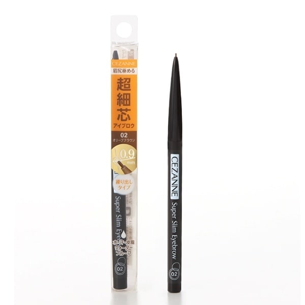 他サイト： セザンヌ(CEZANNE)/超細芯アイブロウ 02 オリーブブラウンの商品画像