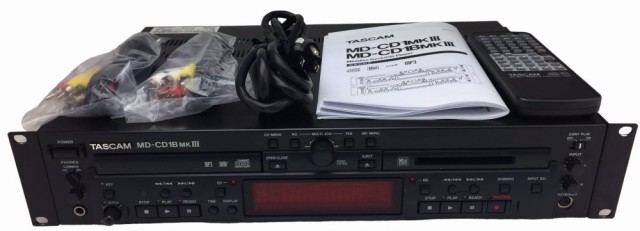 早い者勝ち TASCAM MD CDコンビネーションデッキ プレーヤー MD