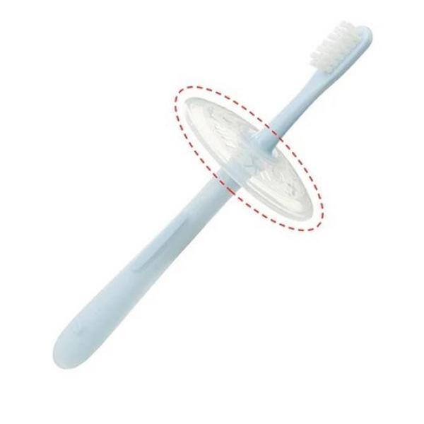 他サイト： クーポン有 ピジョン(Pigeon) 乳歯ブラシ 安全プレート 1個入(定形外郵便での配送)の商品画像