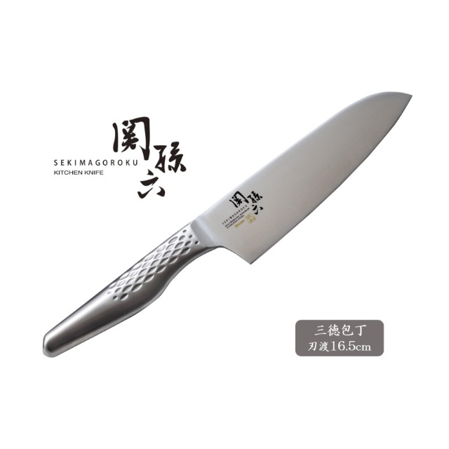 包丁 三徳包丁 万能包丁 16cm 日本製 ダイヤモンドシャープナープレゼント Kocokara ダイヤチタン 超永切れ 簡単お手入れ 食洗機対応 ：  通販・価格比較