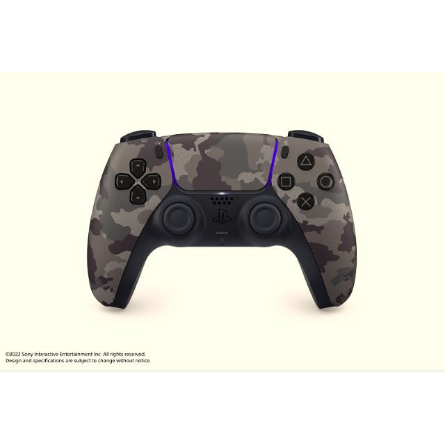 他サイト： DualSense(TM) ワイヤレスコントローラー グレー カモフラージュ CFI-ZCT1J06 4948872415682の商品画像