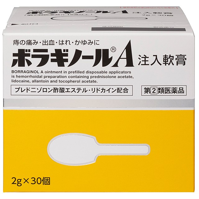 他サイト： 指定第2類医薬品 ボラギノールA注入軟膏 2g×30個の商品画像