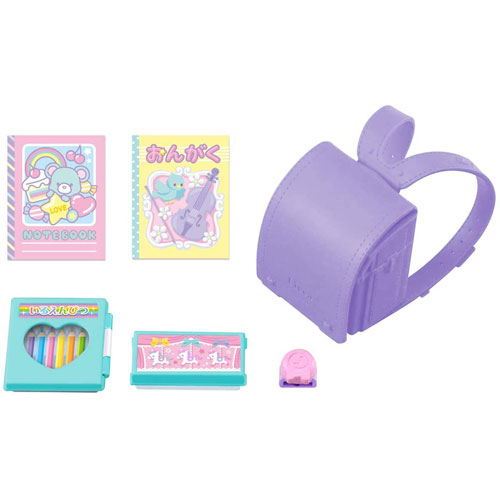 他サイト： リカちゃん LG-09 おしゃれなランドセルセット (2020年発売版) 【着せ替え人形用衣装 雨傘 カサ 長靴 シューズ サンの商品画像