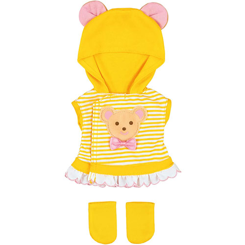 他サイト： メルちゃん きせかえセット くまさんパーカー (2021年発売版) 【着せ替え人形用洋服 おにんぎょう用 抱き人形用 クマ めるの商品画像