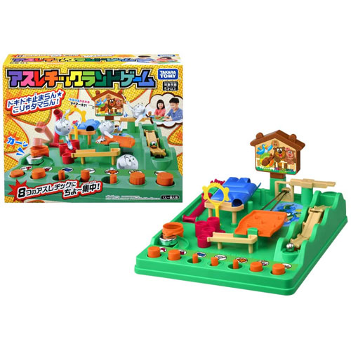 他サイト： アスレチックランドゲーム (2022年復刻版) 【昭和レトロアクションゲーム ボードゲーム テーブルゲーム タカラトミー】の商品画像