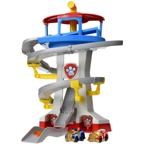 他サイト： パウ・パトロール パウっと出動! DXパウステーション 【ダイキャストビークル パウパトロール パトカー 車 人形 建物 フィギの商品画像