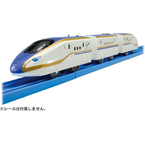 他サイト： プラレール S-05 ライト付E7系新幹線かがやき (2022年新発売版) 【本体 車両単品(新幹線・編成車両) 電車 鉄道玩具の商品画像