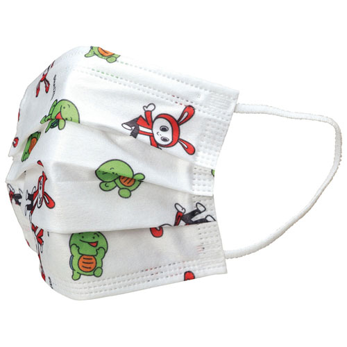 他サイト： まいぜんシスターズ+ 子供用 不織布 プリーツマスク (7枚入り) MSKP3N 【4歳以上用 耳が痛くなりにくい 息がしやすいの商品画像