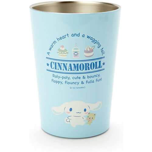 他サイト： サンリオ シナモロール シナモン 真空断熱ステンレスタンブラー 400ml 125130 【ブルー 水色 保冷 保温 真空断熱2の商品画像