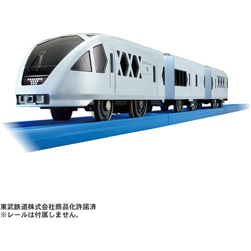 他サイト： プラレール S-36 東武スペーシア X 【3両 編成車両 電車 本体 鉄道玩具 誕生日 東武鉄道 プレゼント 3歳 玩具 おもの商品画像