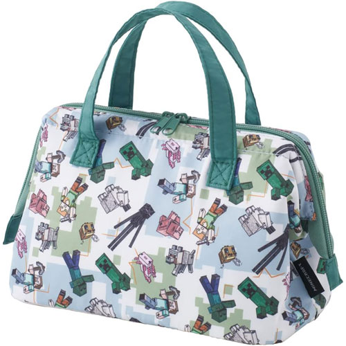 他サイト： マインクラフト Minecraft (Explore More) 保冷 保温 がま口型ランチバッグ お弁当袋 KGA1 【お弁当の商品画像