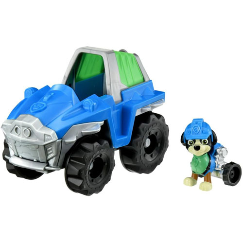 他サイト： パウ・パトロール ベーシックビークル レックス ダイノランダー (フィギュア付き) 【ミニカー パウパトロール 人形 グッズ 雑の商品画像