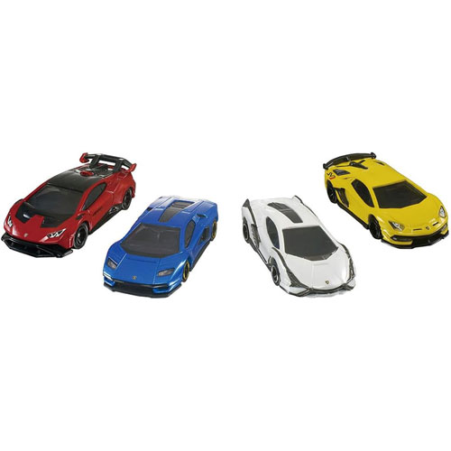 他サイト： トミカギフト ランボルギーニコレクション (ミニカー4台セット) 【ウラカン カウンタック シアン アヴェンタドール 本体 ギフの商品画像