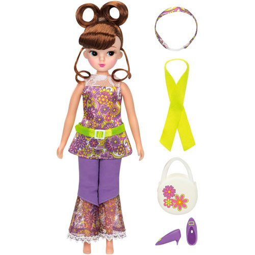 他サイト： 【送料無料!】リカちゃん ドール レトロリカ マーガレット・ゴーゴー 【初代リカちゃんデザイン パンタロンルック シースルー ドの商品画像