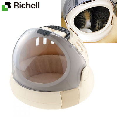 他サイト： 【送料無料】リッチェル コロル おでかけネコベッド S ベージュ RI-4973655562833の商品画像