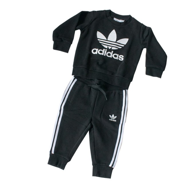 アディダス オリジナルス スウェット 上下セット キッズ 子供 ブラック Gdh27 Adidas Originalsの通販はau Pay マーケット ｓｕｎｗｅａｒ