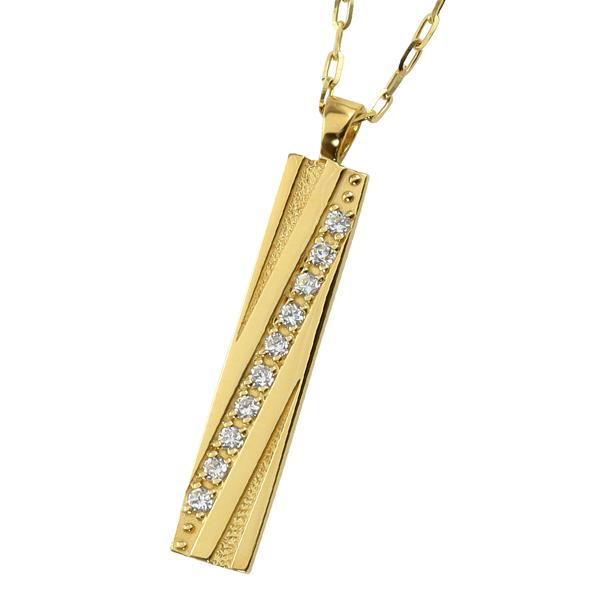 メンズネックレス ゴールド プレート ダイヤモンド ペンダント 18金 K18 クリスマス バレンタインデー 送料無料の通販はau Pay マーケット ジュエリーアイ