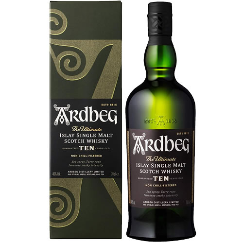 他サイト： ウイスキー アードベック 10年 700ml 46度 イギリス スコットランド シングルモルト whisky ギフト プレゼントの商品画像